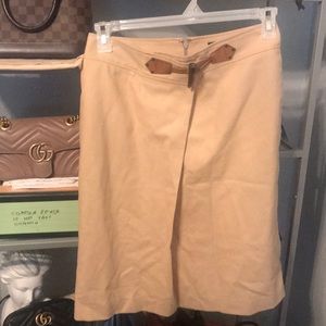 Carolina Herrera wool skirt